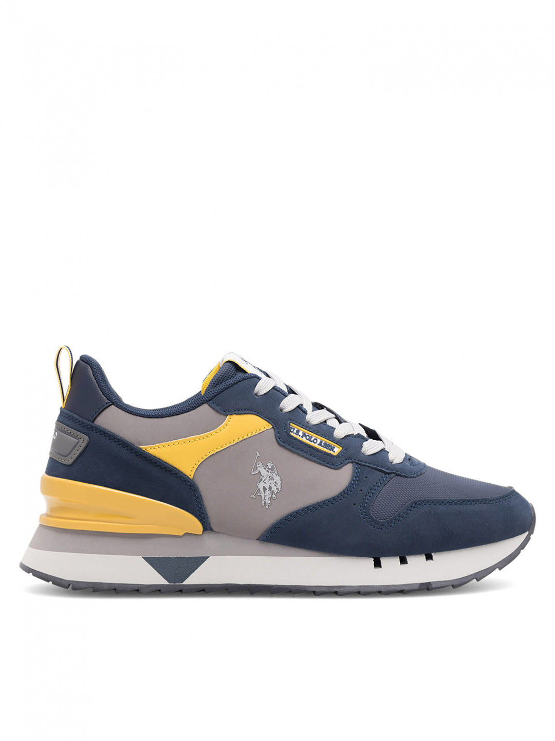U S Polo Assn Sneakersy BUZZY001M CNU1 Tmavomodrá